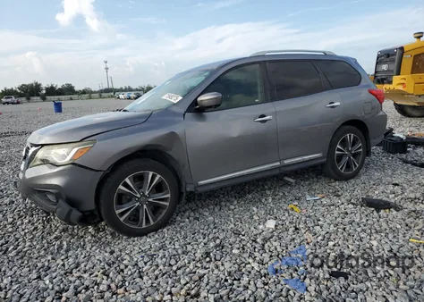 2017 Nissan Pathfinder S из США, поврежденный, VIN 5N1DR2MN2HC632982